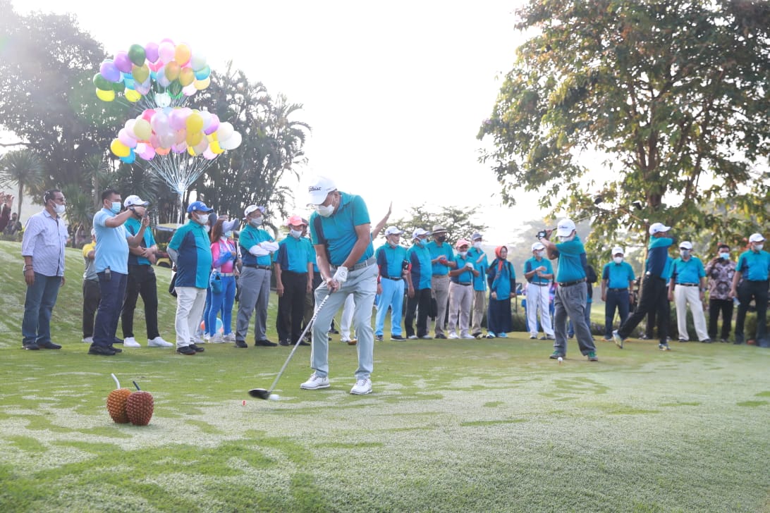 Menpora Amali Buka Golf Tournament MPT KAHMI 2021