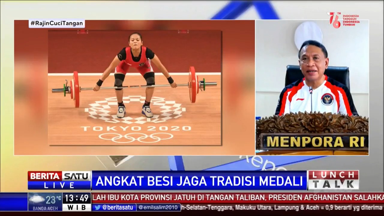 Konsisten Sumbang Medali, Menpora Amali Upayakan Cabor Angkat Besi Semakin Diminati Masyarakat