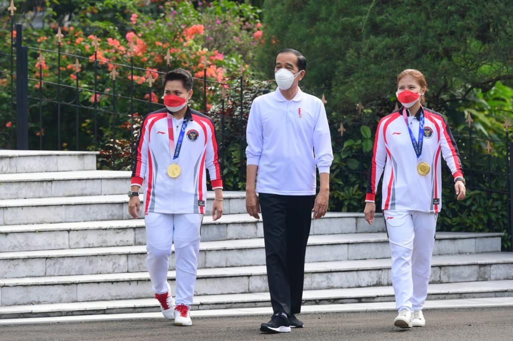 Rincian Bonus yang Diberikan Presiden Jokowi untuk Atlet, Pelatih dan Ofisial di Olimpiade Tokyo 2020, Peraih Medali Emas 5,5 Miliar
