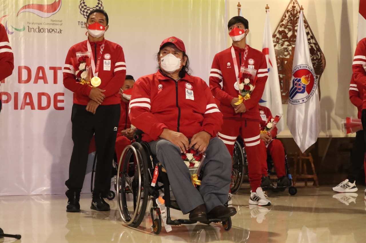 Ketua NPC Indonesia: Prestasi Indonesia di Paralimpiade Tokyo 2020 Tak Lepas Dari Kebijakan Menpora Amali Beri Kelonggaran Atlet NPC