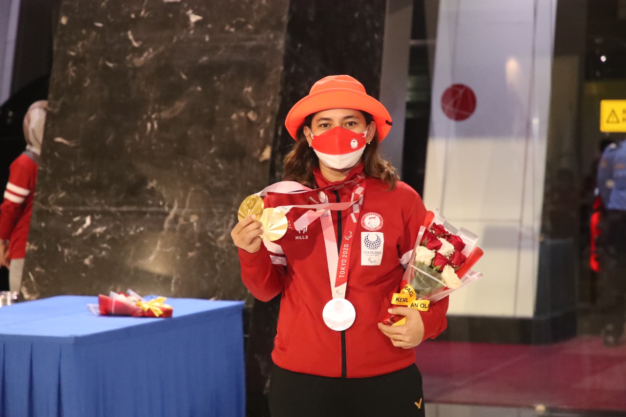 Leani Ratri Oktila congratulates President Jokowi and Menpora Amali equals Olympic and Paralympic athletes