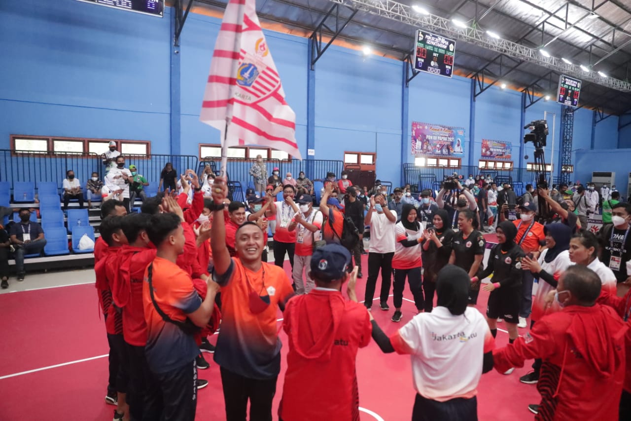 Geser Tuan Rumah, DKI Jakarta Pimpin Sementara Klasemen Perolehan Medali PON XX Papua