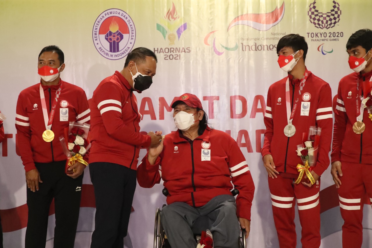 Kemenpora Dorong NPC Indonesia Optimalkan Cari Bibit Atlet di Daerah