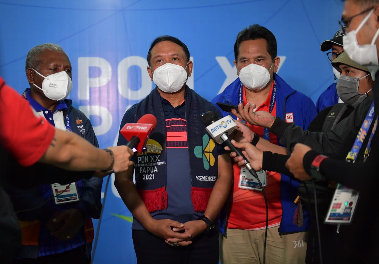 Menpora Amali Apresiasi Renang Gaya Dada 200 Meter PON XX Papua Catatkan Rekor di Tengah Pandemi