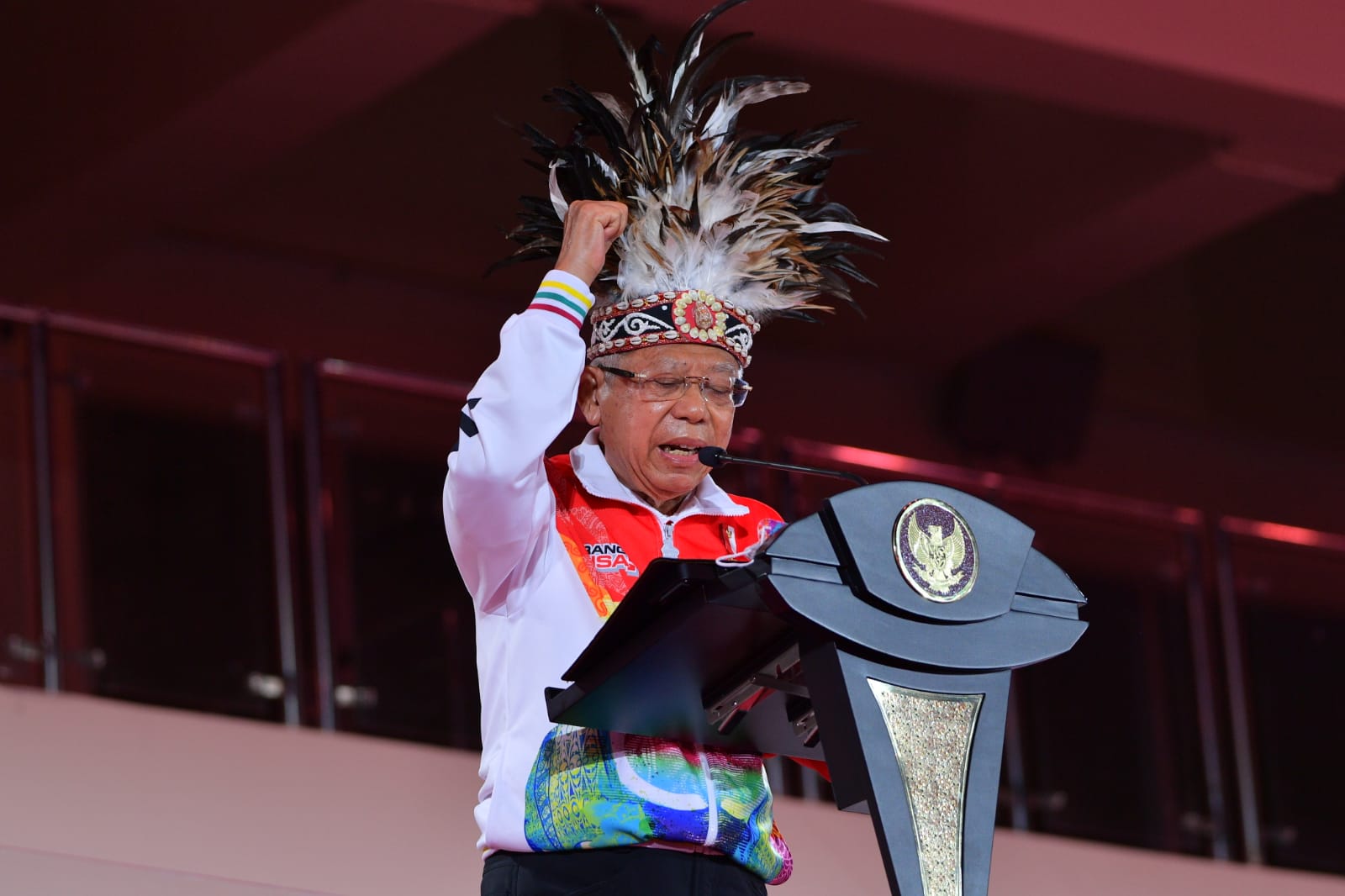 Berlangsung Meriah, Wakil Presiden Ma’ruf Amin Tutup PON XX Papua 2021