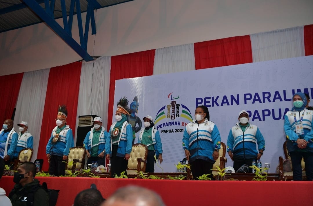 Sejarah, Peparnas XVI Dibuka Wapres Ma'ruf Amin, Ditutup Presiden Jokowi