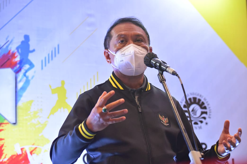 Menpora Amali Paparkan Tim Koordinasi Pusat Penyelenggaraan DBON yang Dipimpin oleh Wapres Ma’ruf Amin