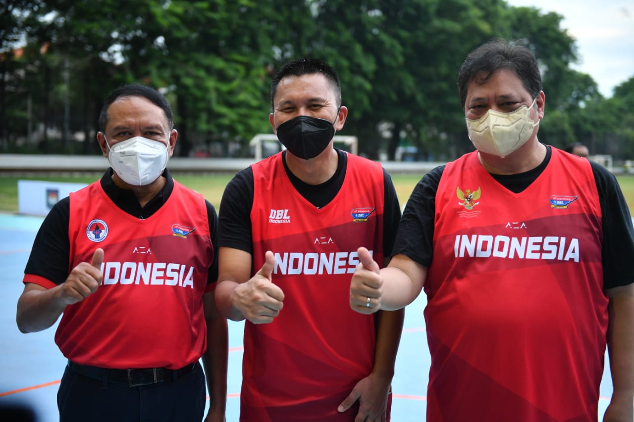 Menko Perekonomian Airlangga Hartarto Izinkan Kompetisi Honda DBL Luar Jawa-Bali