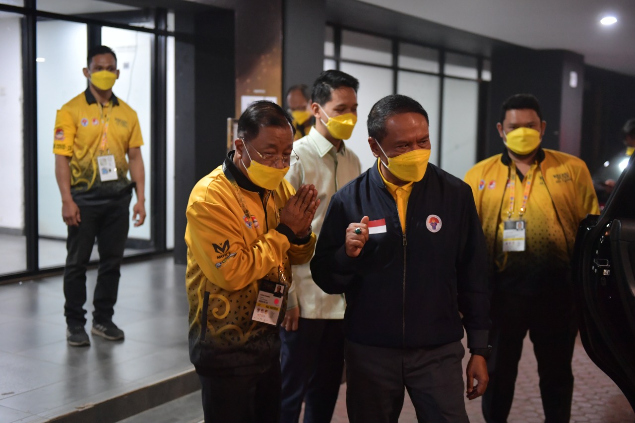 Menpora Amali Apresiasi Ketum PB Wushu Indonesia Airlangga Hartarto Terus Modifikasi Kompetisi untuk Lahirkan Prestasi
