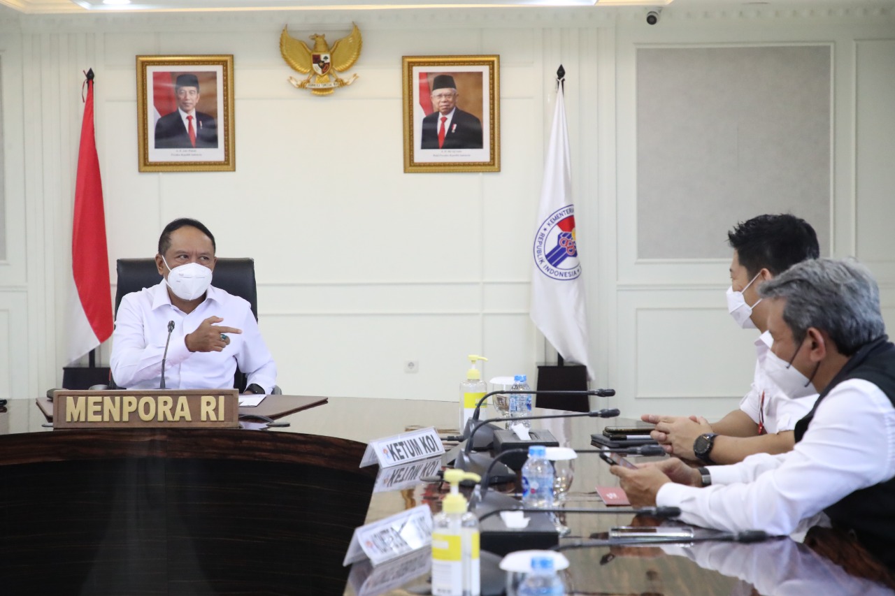 Jelang Hadapi Banyaknya Event Internasional, Menpora Amali Minta Laporan Ketua KOI untuk Matangkan Persiapan