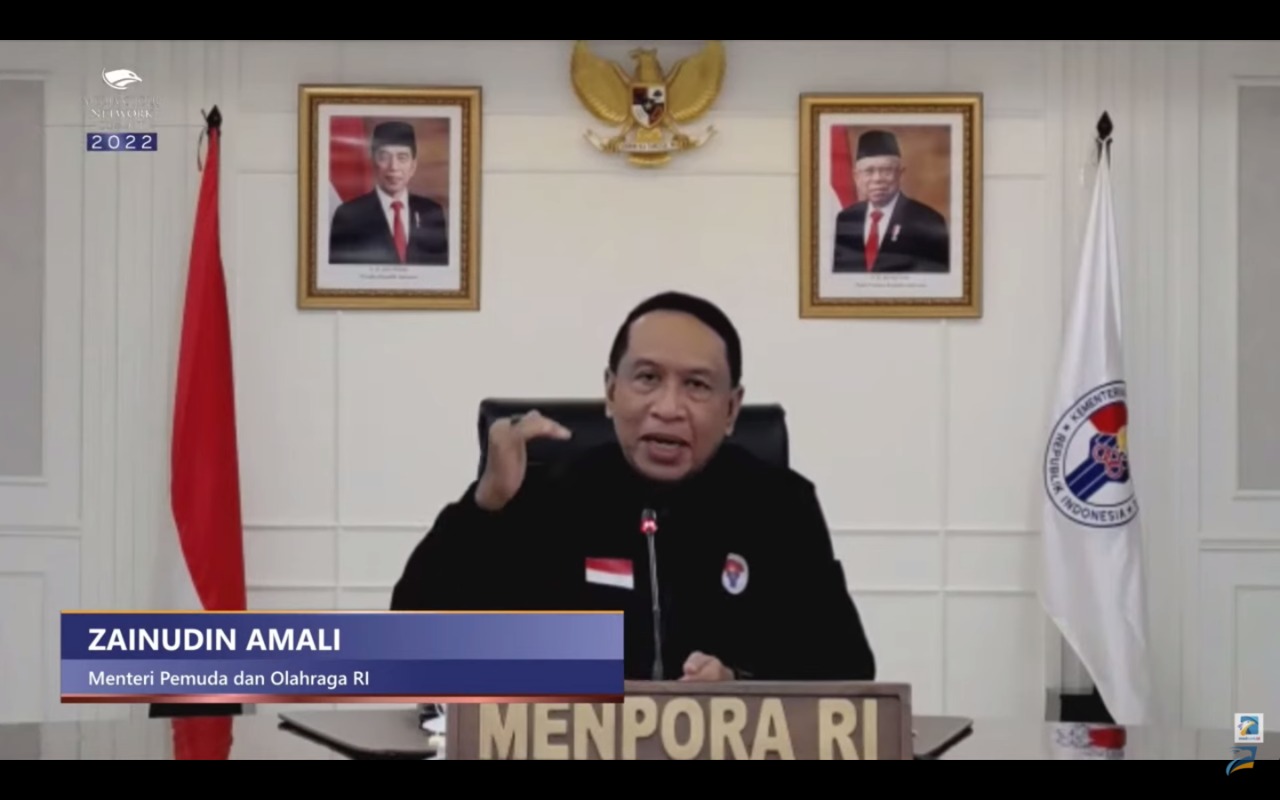 Jadi Narasumber MGN Summit 2022, Menpora Amali Bicara Soal DBON Hingga Target Olahraga Indonesia Masuk Peringkat 5 Besar Dunia Tahun 2045