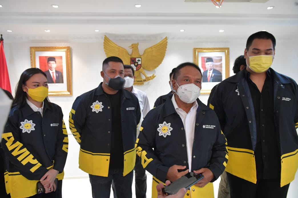 Terima DPP AMPI, Menpora Amali Ingin AMPI Berkontribusi untuk Membangun Anak Muda Indonesia