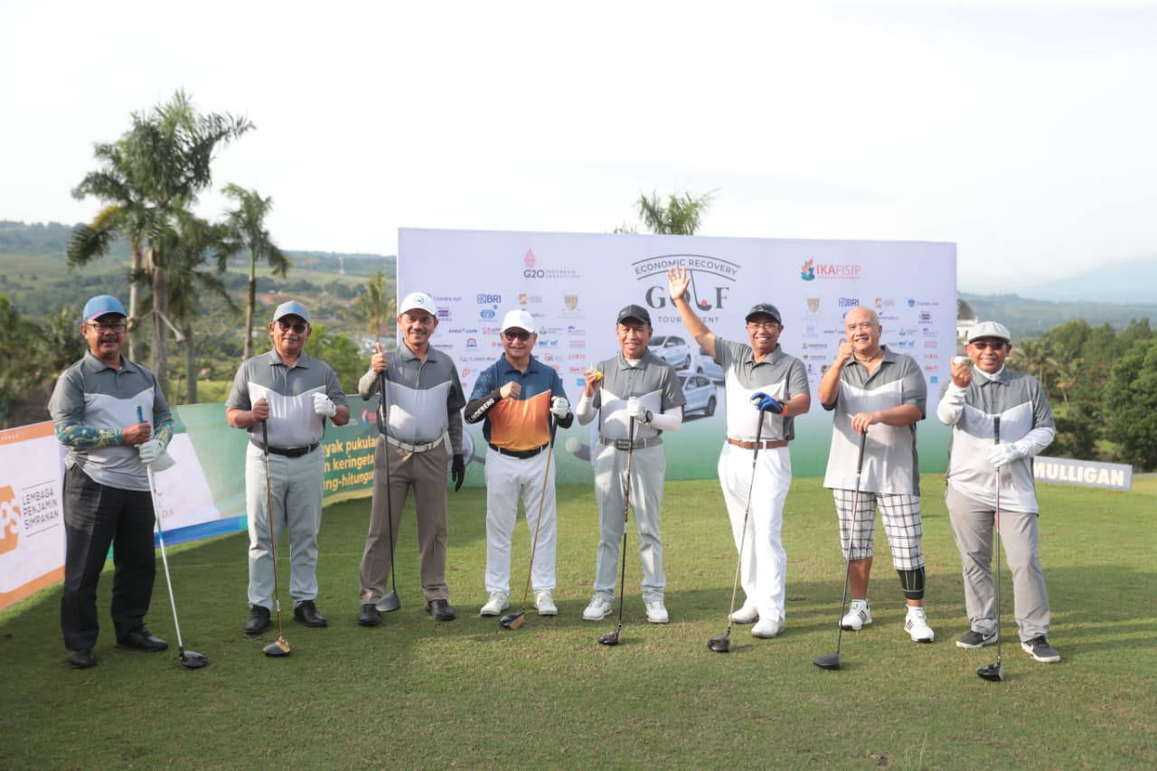 Menpora Amali Buka Economic Recovery Golf Tournament IKA FISIP Universitas Diponegoro (Undip) 2022