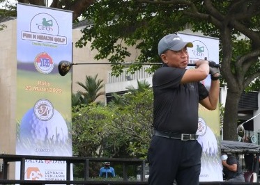 Gairahkan Olahraga Golf di Masyarakat, Menpora Amali Buka CEO Forum Fun N Health Charity Golf Tournament