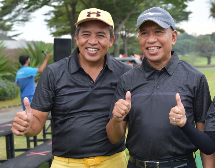 Ketum SGC Imron S Hidayat Ucapkan Terima Kasih Kepada Menpora Amali yang Terus Dukung Kemanjuan Olahraga Golf