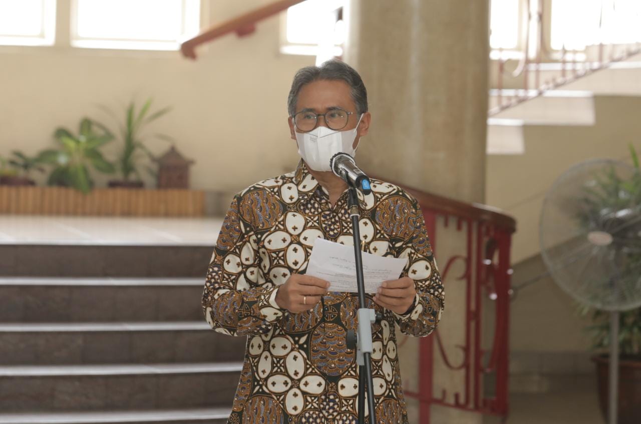 Rektor UGM Sampaikan Rasa Bangga dan Terima Kasih kepada Menpora Amali