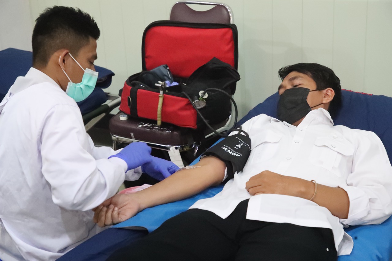 DWP Kemenpora Kolaborasi dengan PMI Gelar Kegiatan Donor Darah