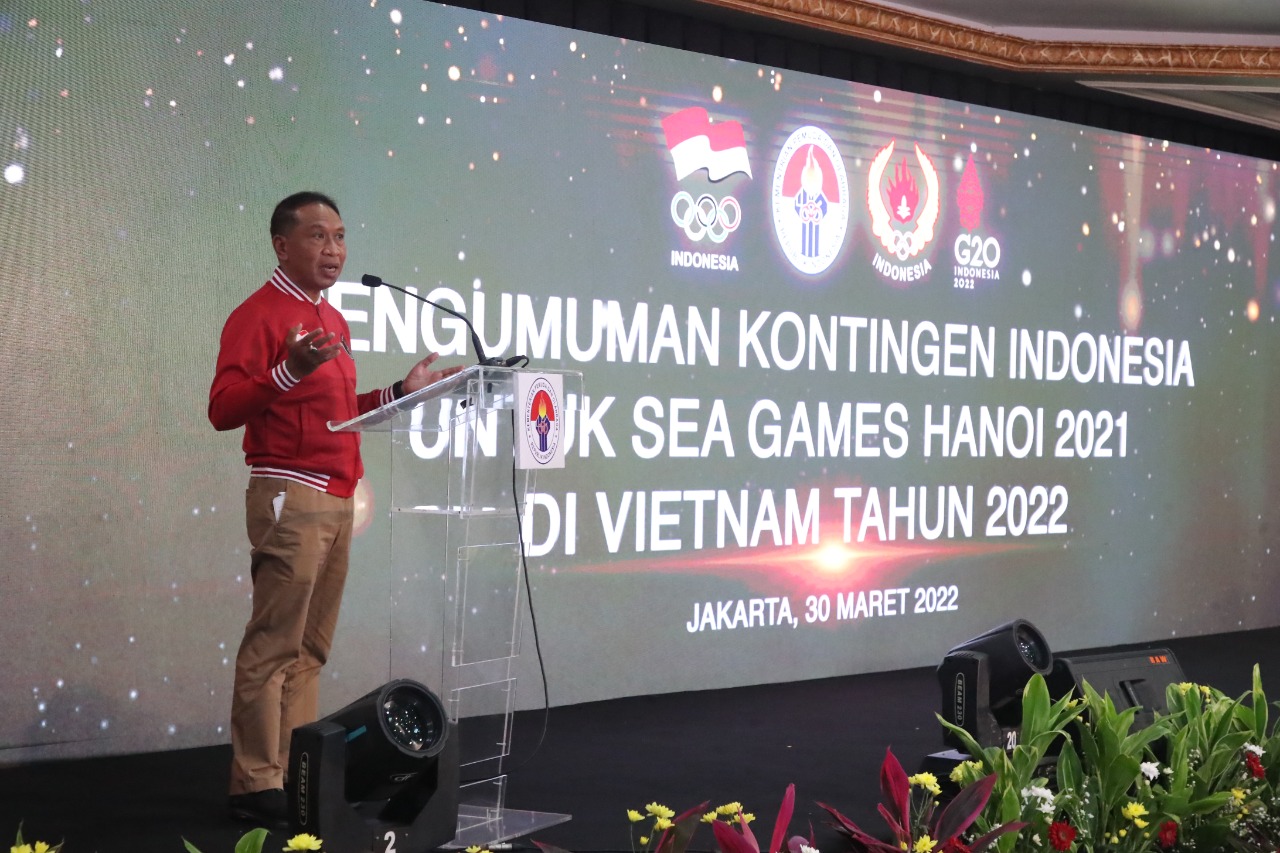 Umumkan 31 Cabor Kontingen SEA Games 2021, Menpora Amali Tegaskan Hasil Keputusan Tim Review