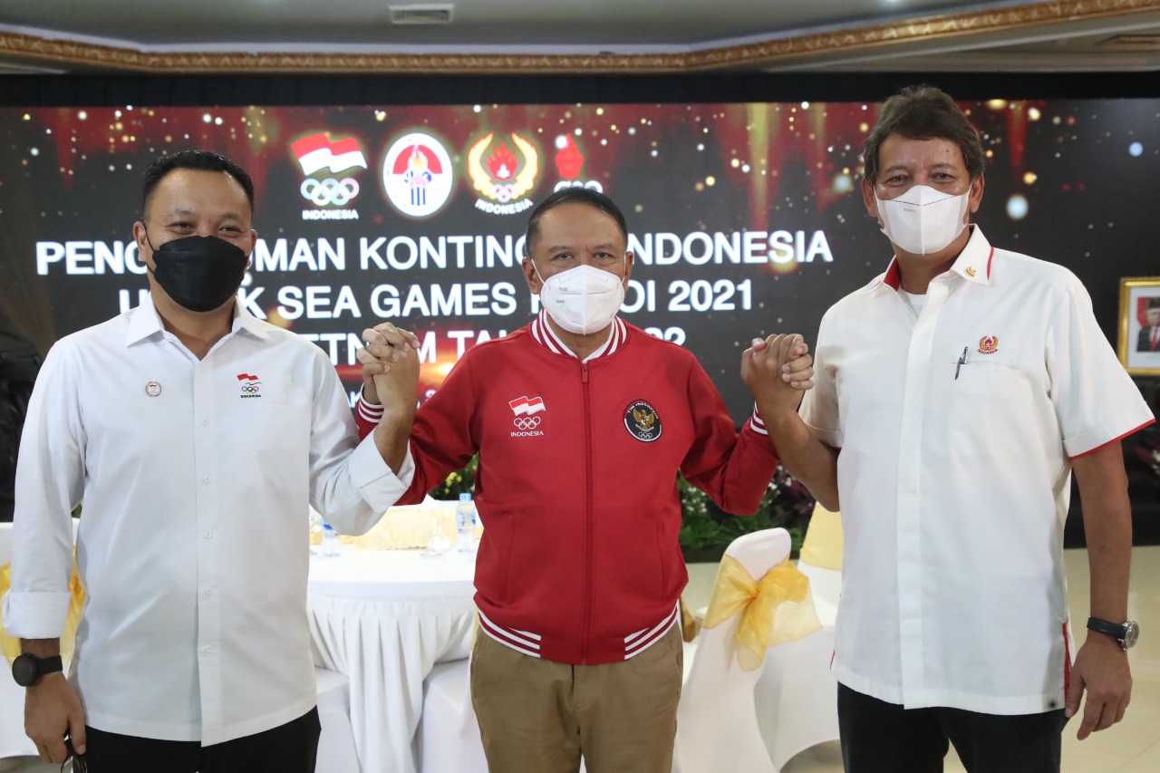 Menpora Amali Buat Sejarah, Tunjuk KONI dan KOI Jadi CdM Kontingen SEA Games 2021