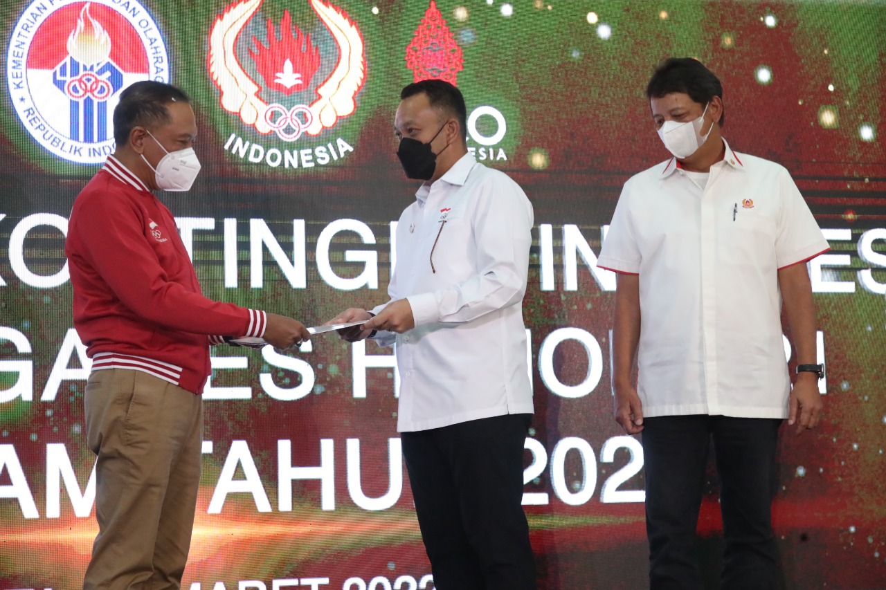 Tim CdM SEA Games 2021 Vietnam Diisi Kolaborasi KOI dan KONI, Menpora Amali Harap Bisa Membawa Prestasi Olahraga Lebih Tinggi