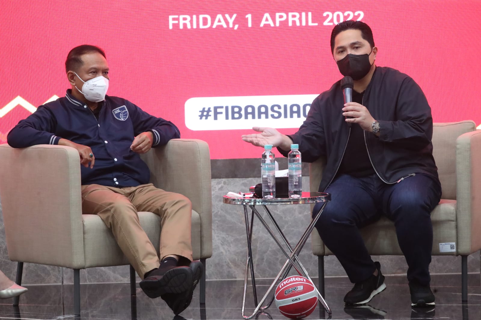 Apresiasi Menteri BUMN-Ketum Perbasi Atas Dukungan Menpora Amali Terhadap Basket Indonesia
