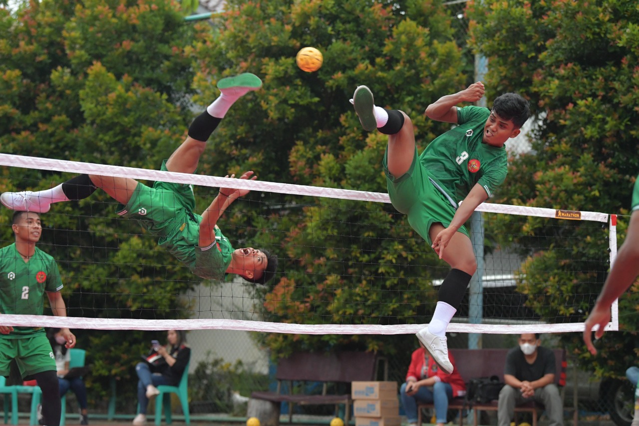 Kombinasi Pemain Senior dan Junior, Timnas Takraw Indonesia Optimis Bisa Sumbangkan Target 1 Medali Emas