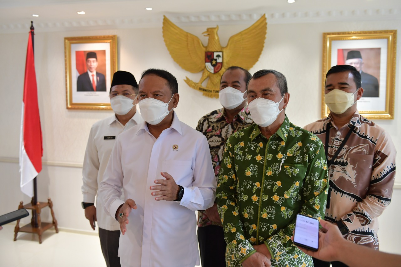 Menpora Amali Apresiasi Keinginan Gubernur Riau yang Mengajukan Jadi Tuan Rumah Haornas 2022