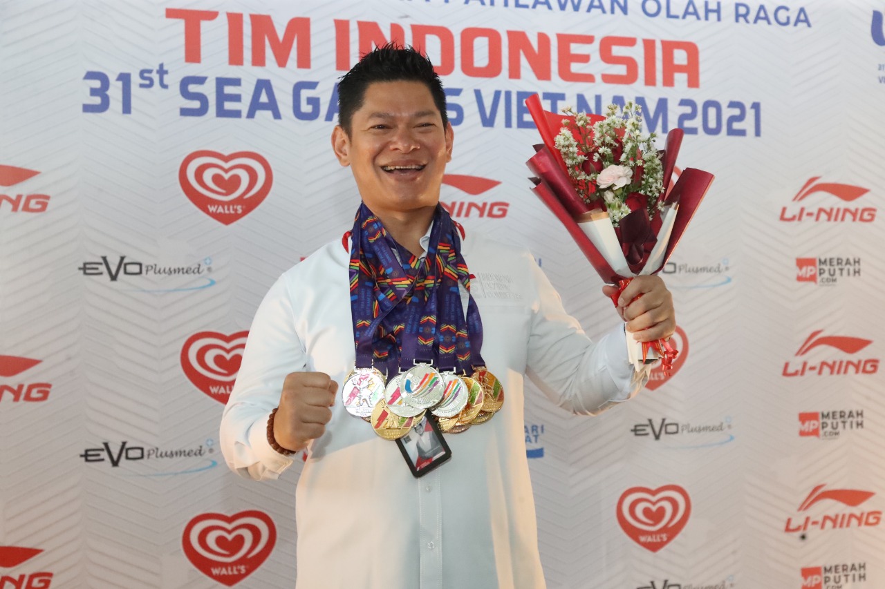Ketua NOC Indonesia Sebut Keberhasilan Tim Merah Putih di SEA Games 2021 Vietnam Tak Lepas dari Dukungan Menpora Amali