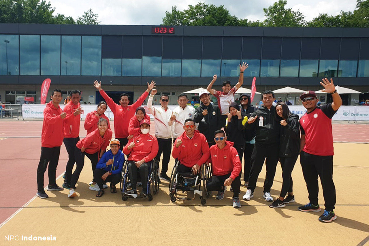 Matangkan Persiapan untuk APG 2022 Solo, Tim Para-Atletik Indonesia Berhasil Rebut 6 Emas di Grand Prix Para Atletik Swiss 2022