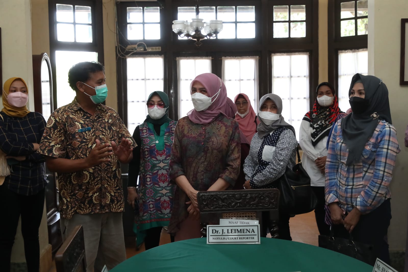 Kunjungi Museum Linggarjati, Penasehat DWP Kemenpora Ingin Pemuda Ikut Menjaga Peninggalan Sejarah Indonesia