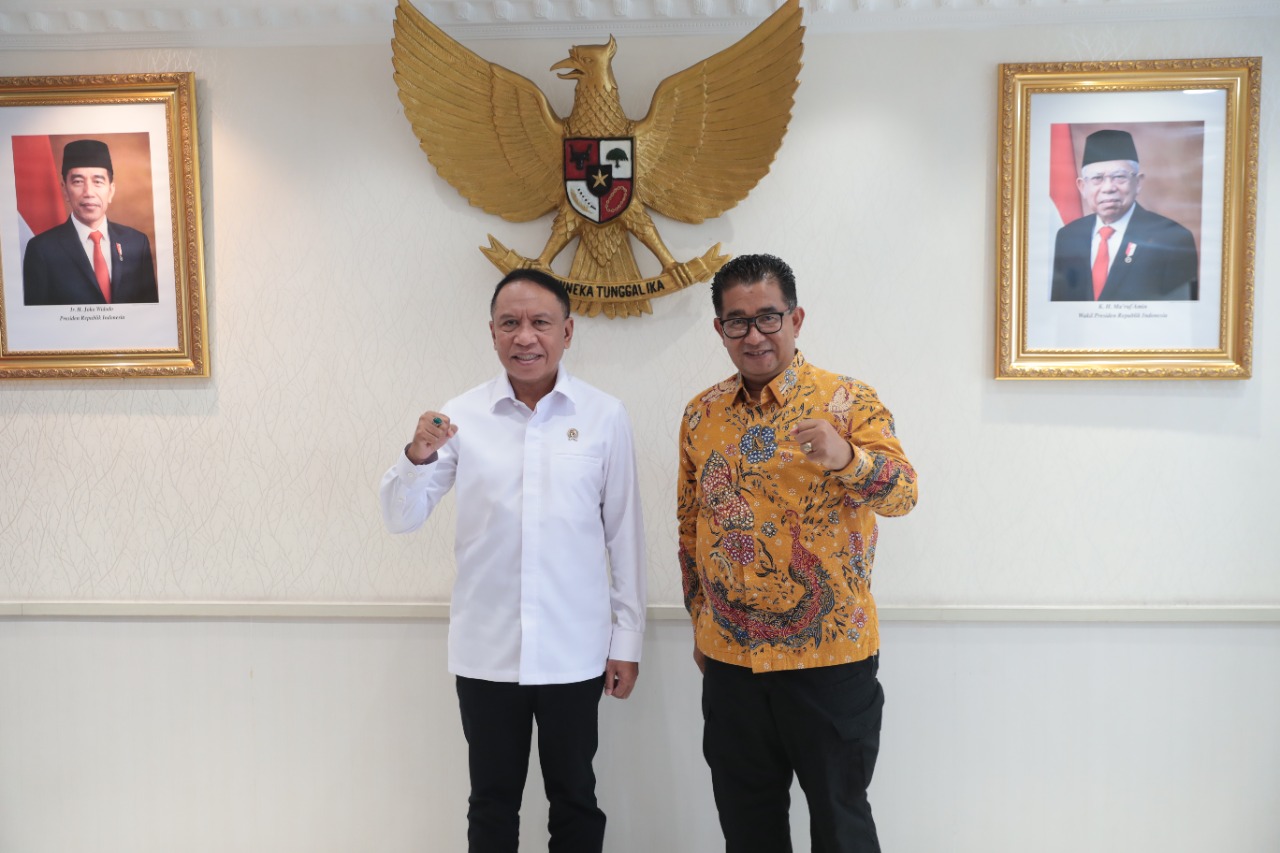 Terima Audiensi Pj Gubernur Sulbar, Menpora Amali Ingin Daerah Harus Bisa Jadi Pusat Pengembangan Talenta Atlet