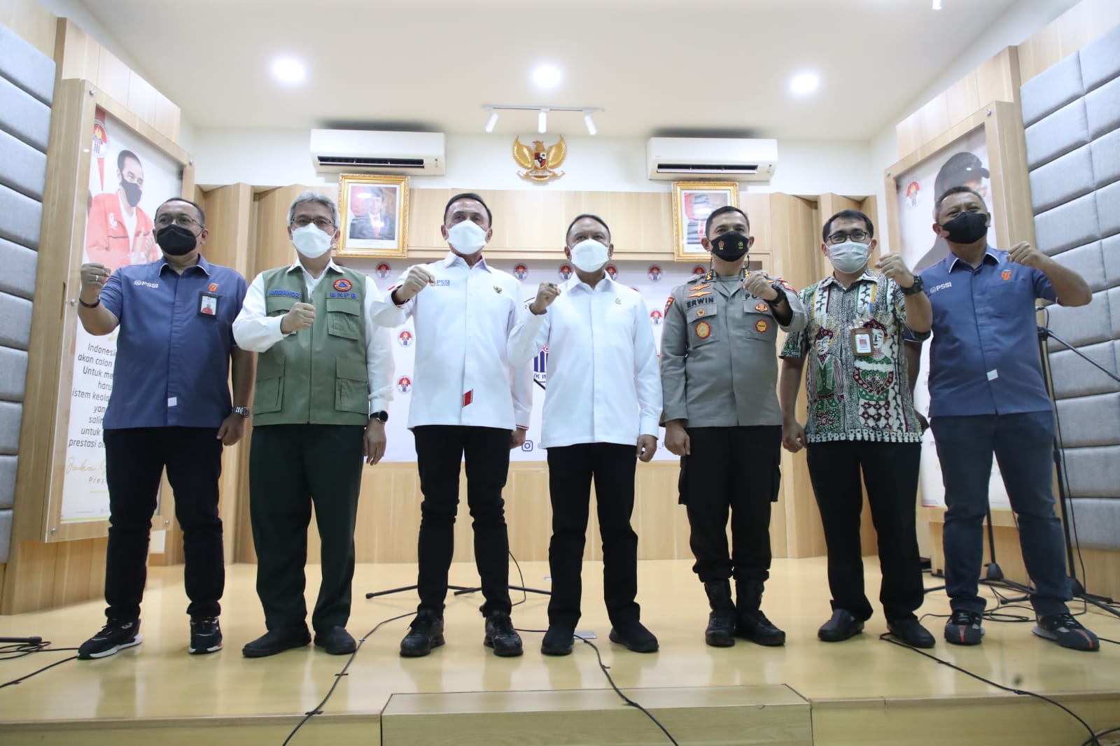 Polri, Kemenkes, dan BNPB Dukung Penuh Penyelenggaraan Turnamen Piala Presiden 2022