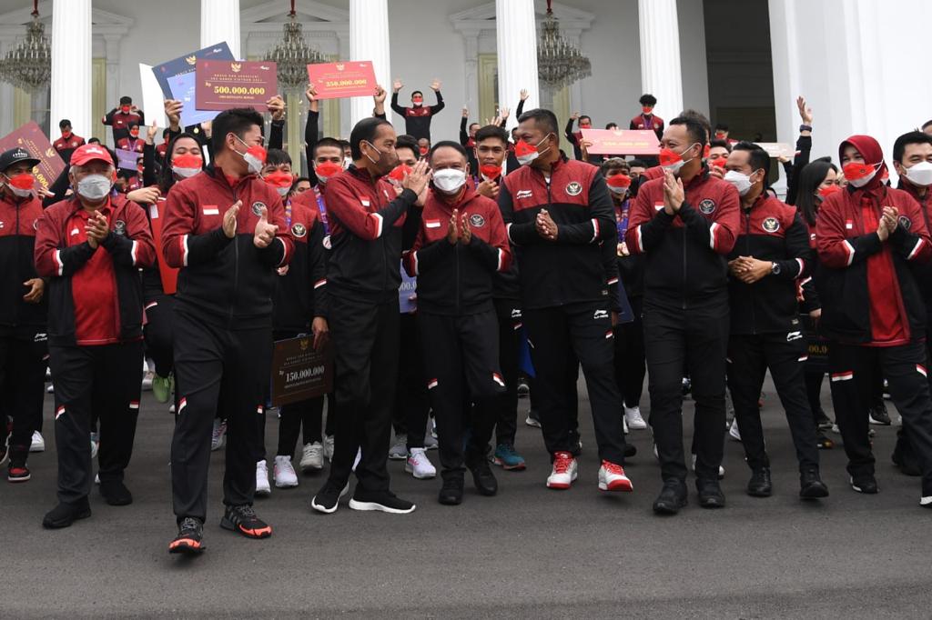 Presiden Jokowi Bangga dan Senang 499 Atlet yang Dikirim ke SEA Games 2021 Vietnam, 408 Bawa Pulang Medali