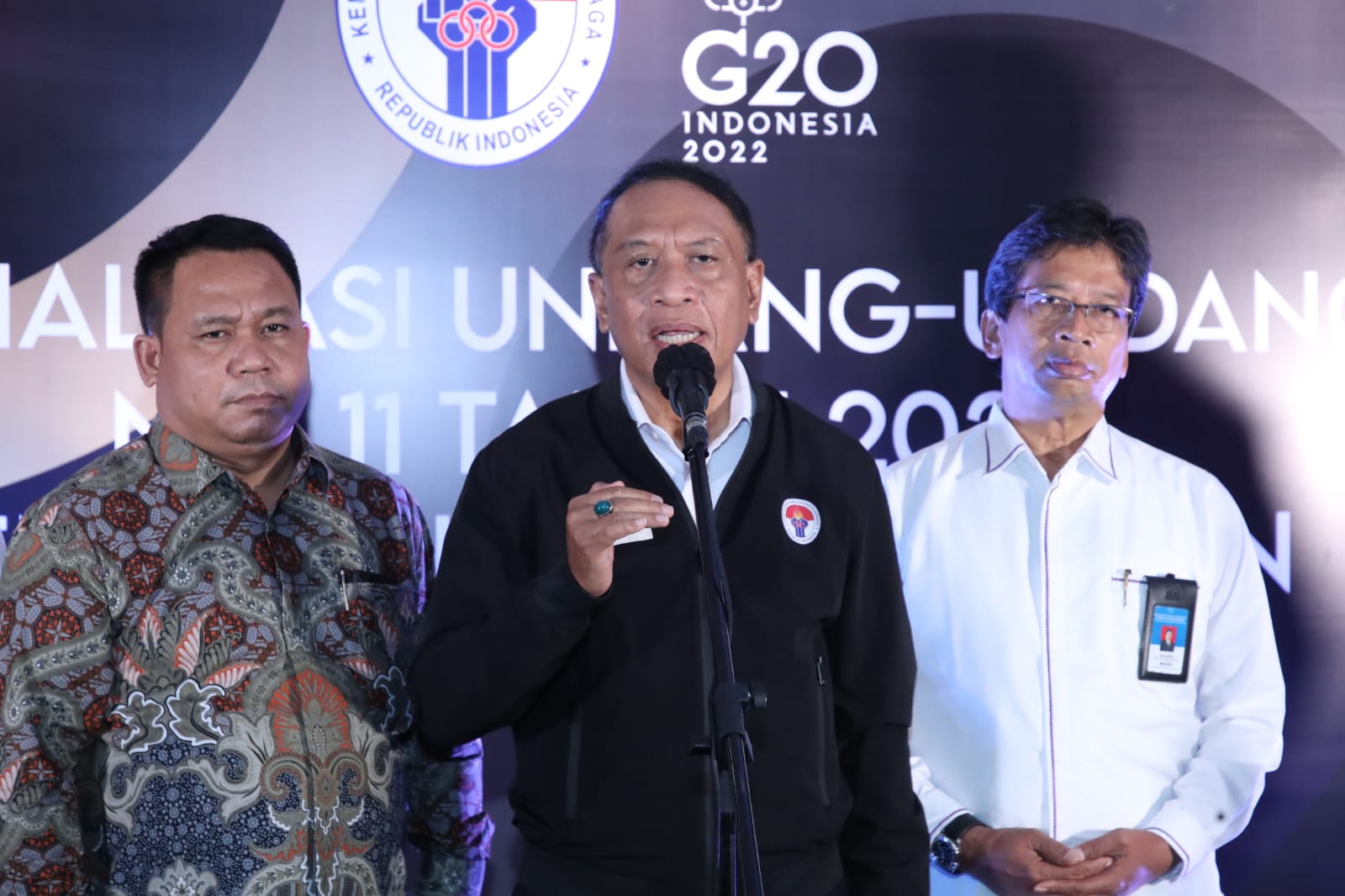 Menpora Amali Sebut Sosialisasi UU No11 Tahun 2022 Penting untuk Mengakomodir Perkembangan dan Tuntutan Prestasi Olahraga Indonesia