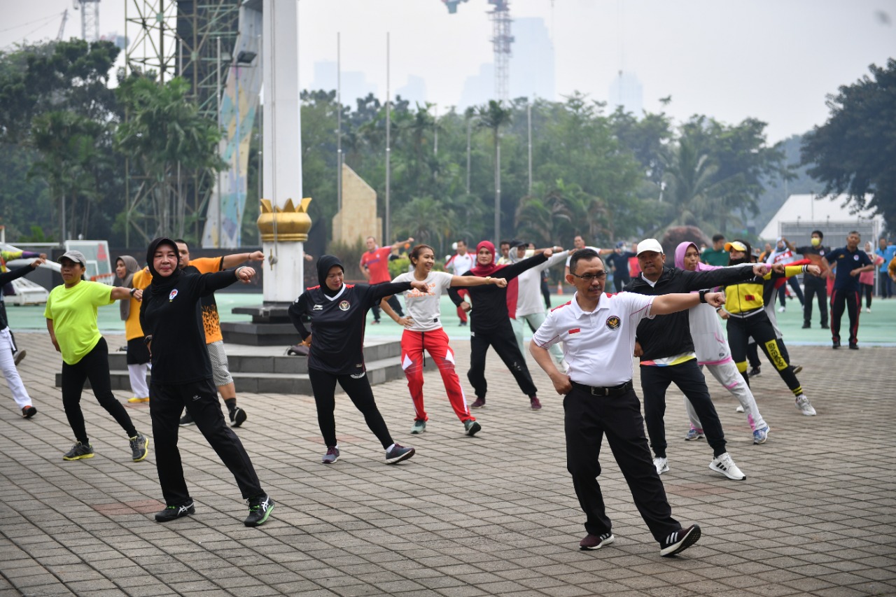 Kemenpora Terus Gelorakan Jumat Kridha untuk Ajak Masyarakat Bugar dengan Berolahraga