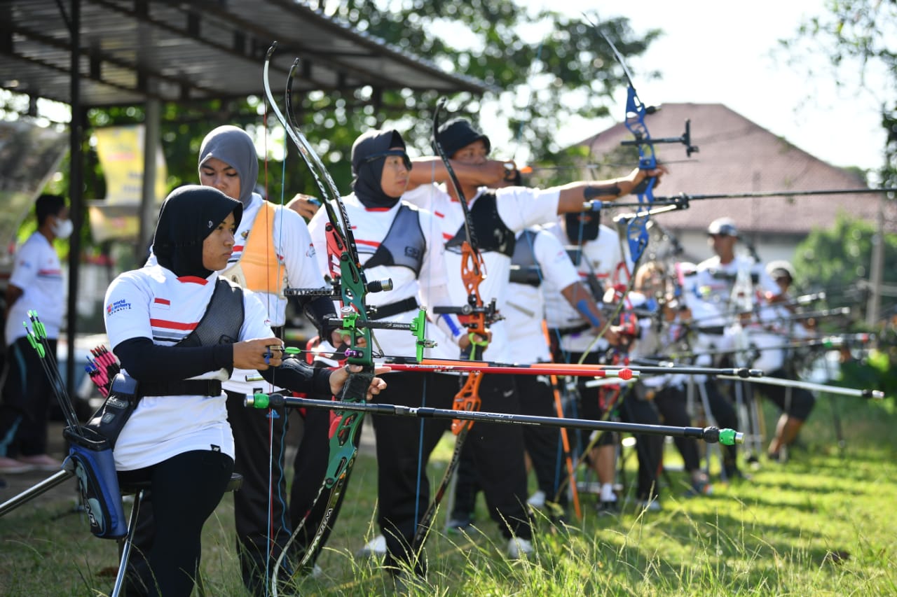 Tambah Pengalaman Tanding, Tim Pelatnas Para-Panahan APG Solo 2022 Ikuti Bogor Open Archery Champhionship 2022