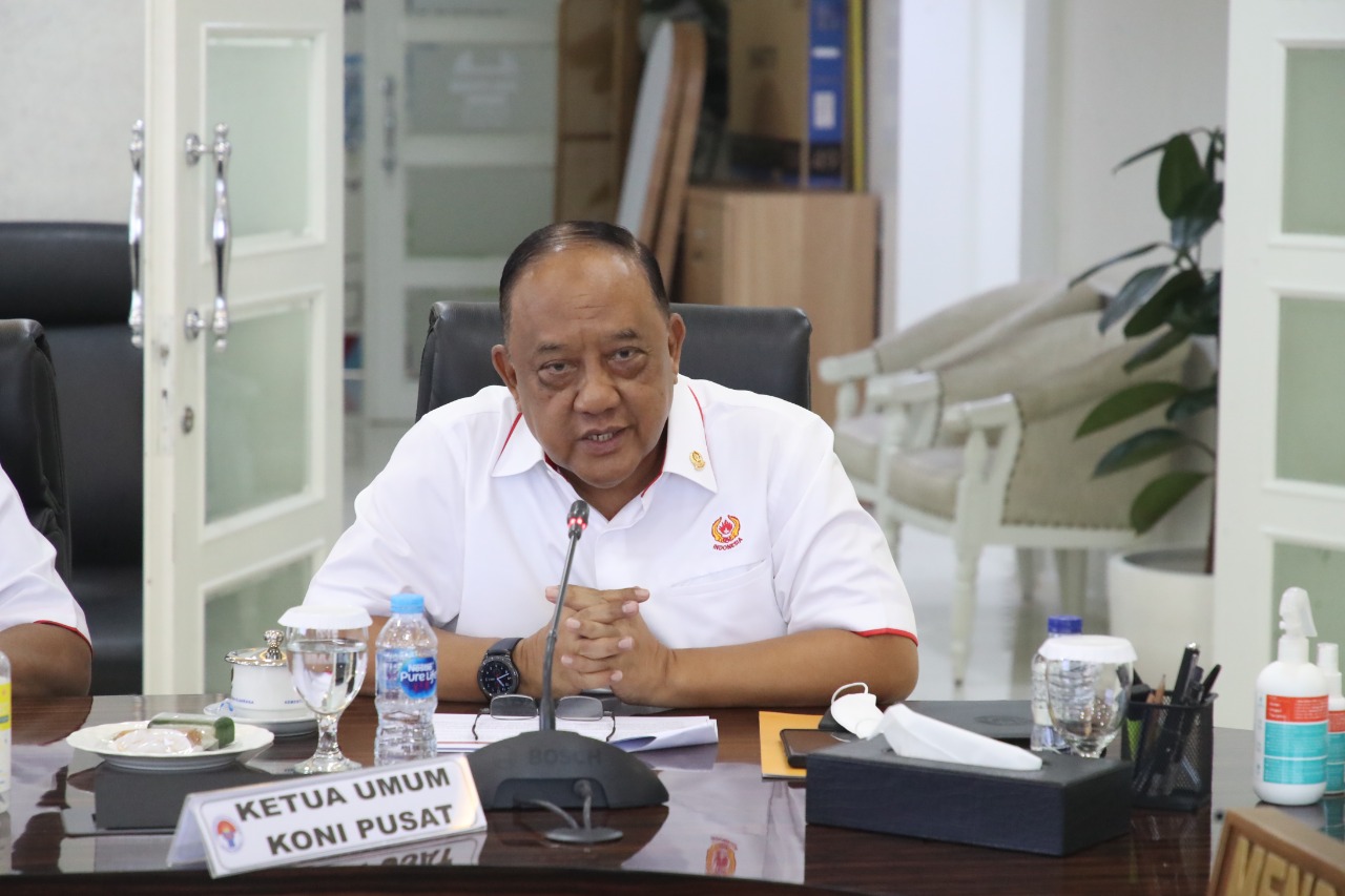 Terkait Persiapan PON XXI Aceh-Sumut 2024, Ketua Umum KONI Pusat Sebut Semua Berjalan Sesuai Tahapan