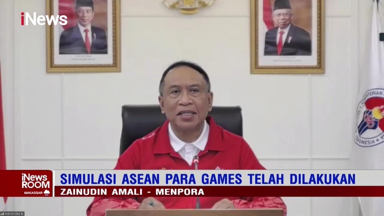 Kontingen Indonesia Siap Bertanding, Menpora Amali:  Target Juara Umum di Asean Para Games XI Solo Insya Allah Tercapai