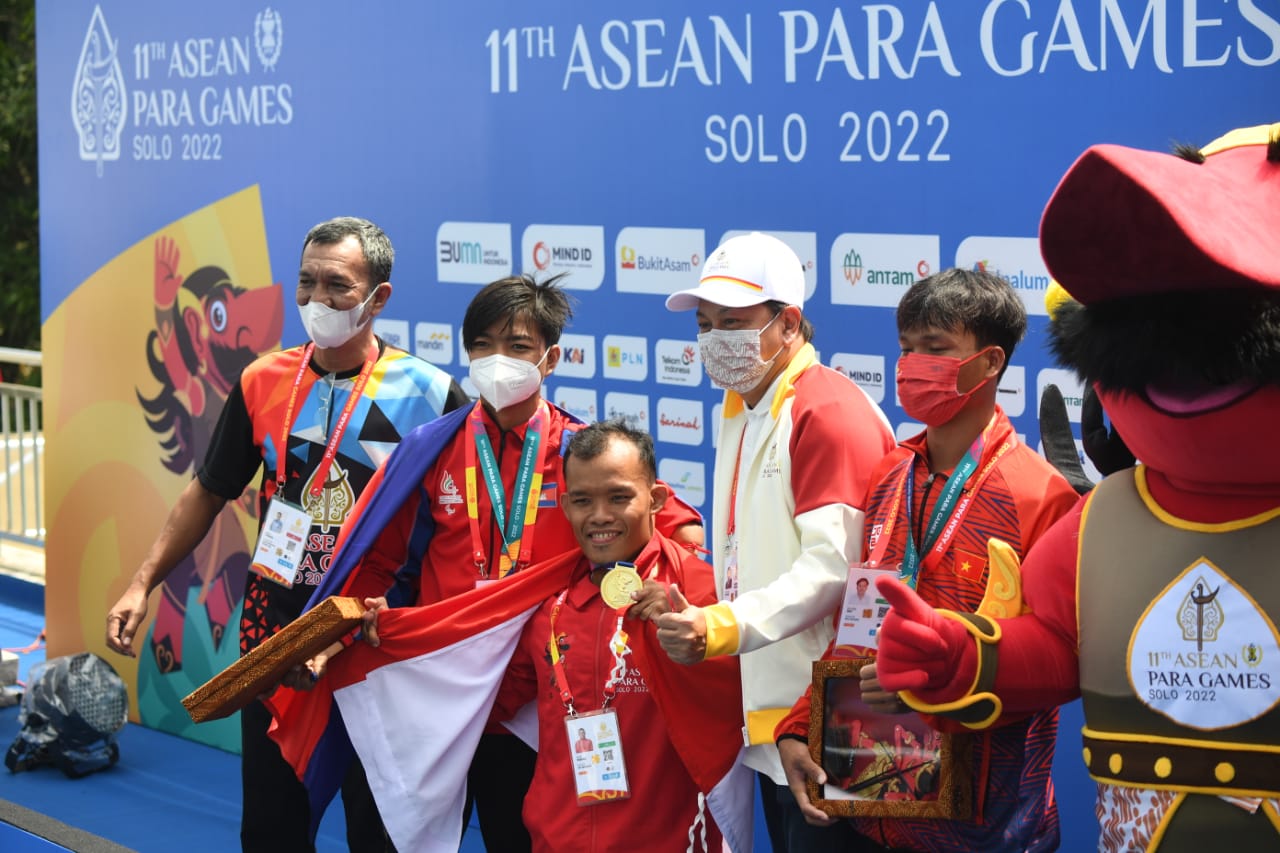 Hari Pertama, Cabor Para Renang Sumbangkan 7 Medali Emas di Asean Para Games Solo 2022