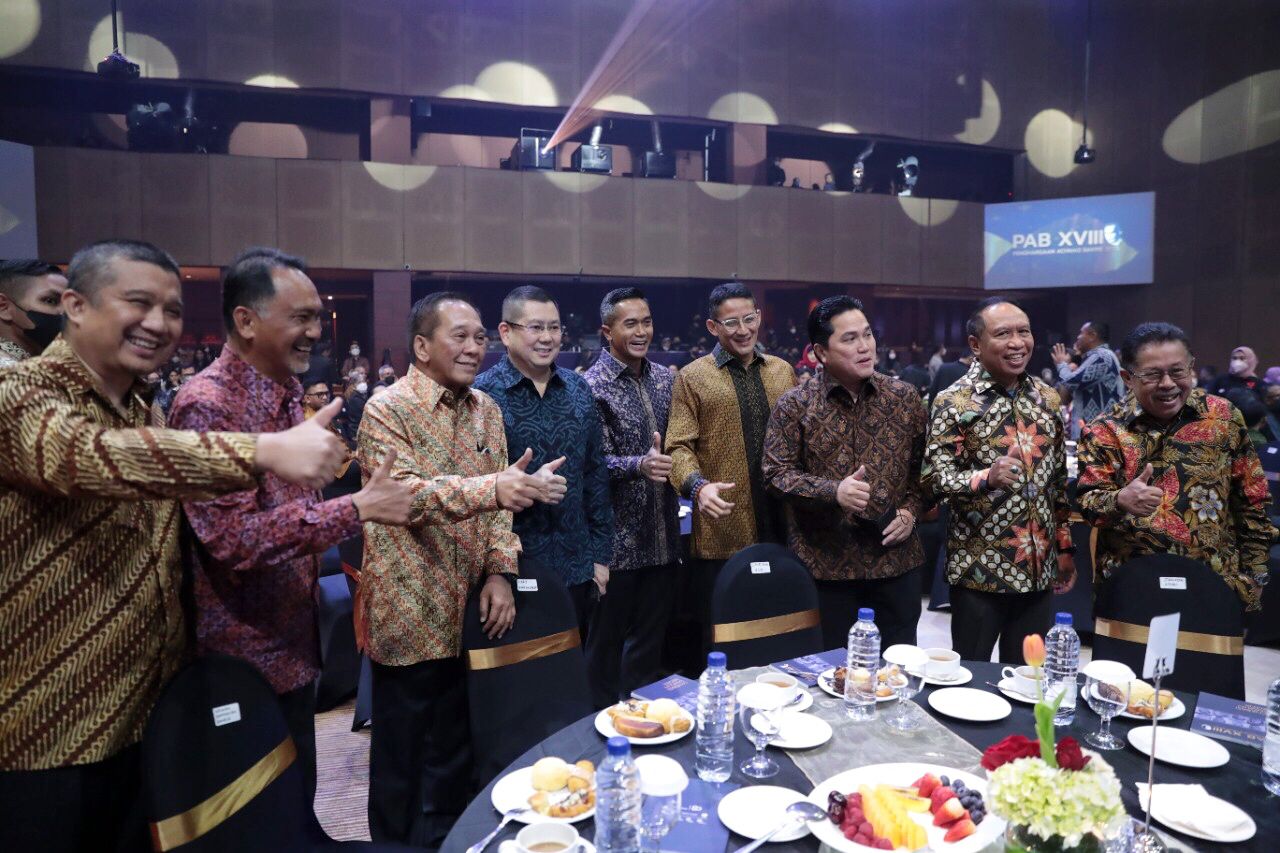 Menpora Amali Hadiri Penghargaan Achmad Bakrie XVIII Tahun 2022