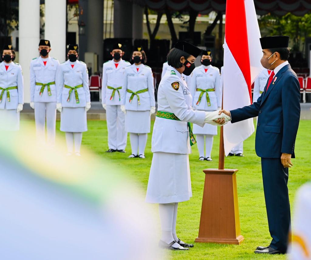 Menpora Amali Harap Paskibraka 2022 Dapat Bertugas Dengan Baik pada Upacara Kemerdekaan Republik Indonesia ke-77