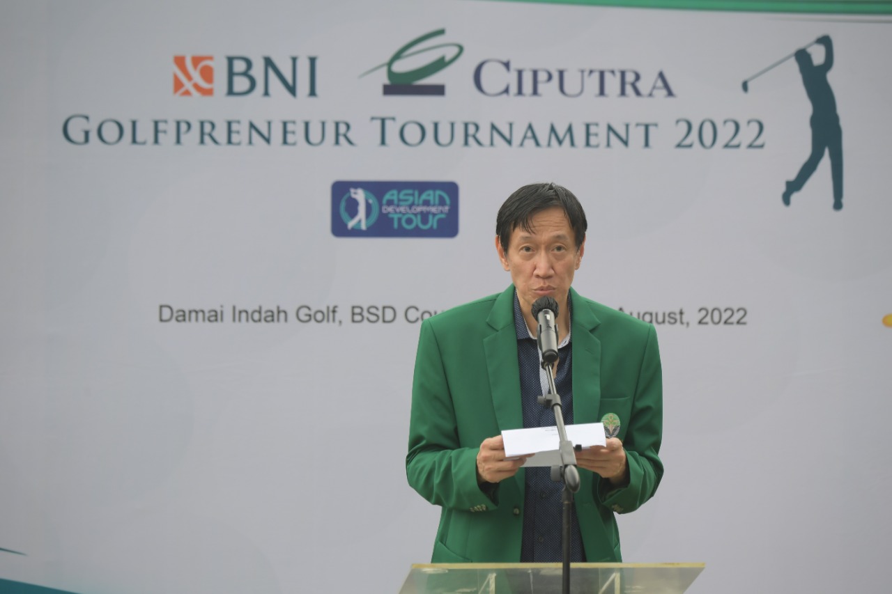 Ciputra Group Ucapkan Terima Kasih Kepada Menpora Amali yang Selalu Dukung Perkembangan Prestasi Golf Indonesia