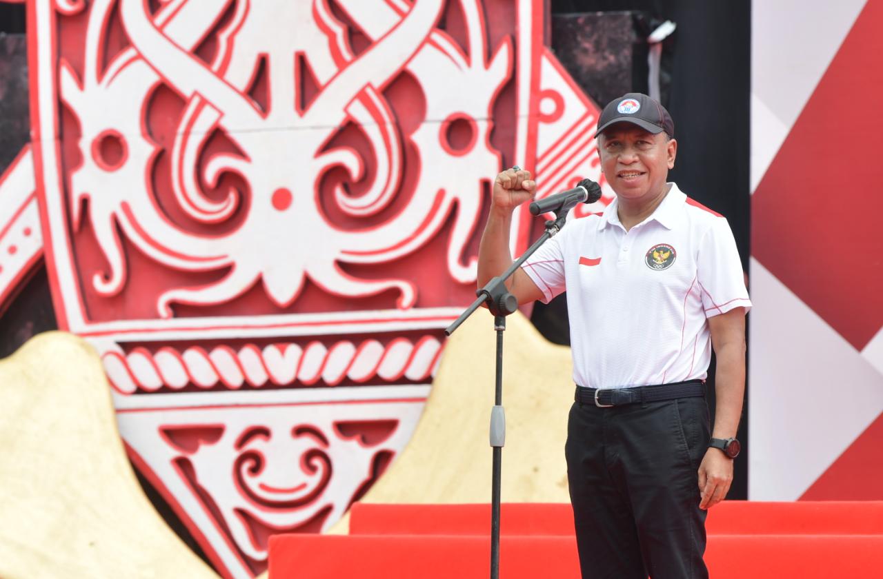 Menpora Amali Berikan Apresiasi UCI MTB Eliminator World Cup 2022 Terlaksana Secara Mandiri