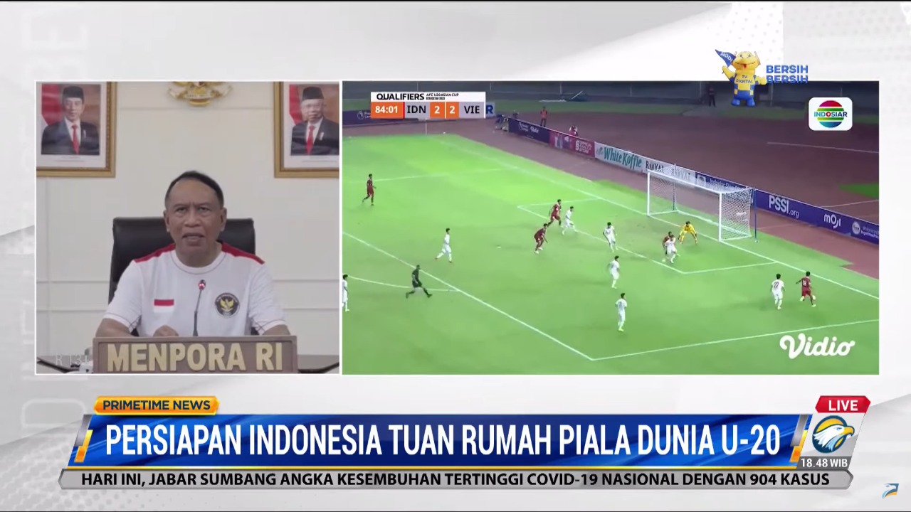 Tidak Hanya Sebagai Tuan Rumah, Menpora Amali Ingin Timnas U-20 Bermain Maksimal di FIFA World Cup U-20 Tahun 2023