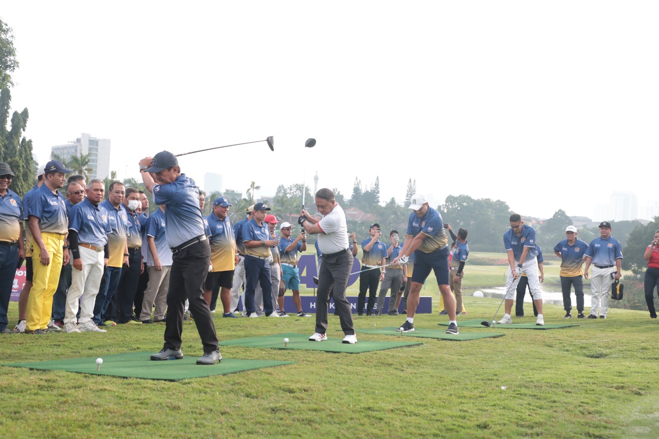 Menpora Amali Apresiasi Turnamen Golf HUT Kadin Indonesia ke-54
