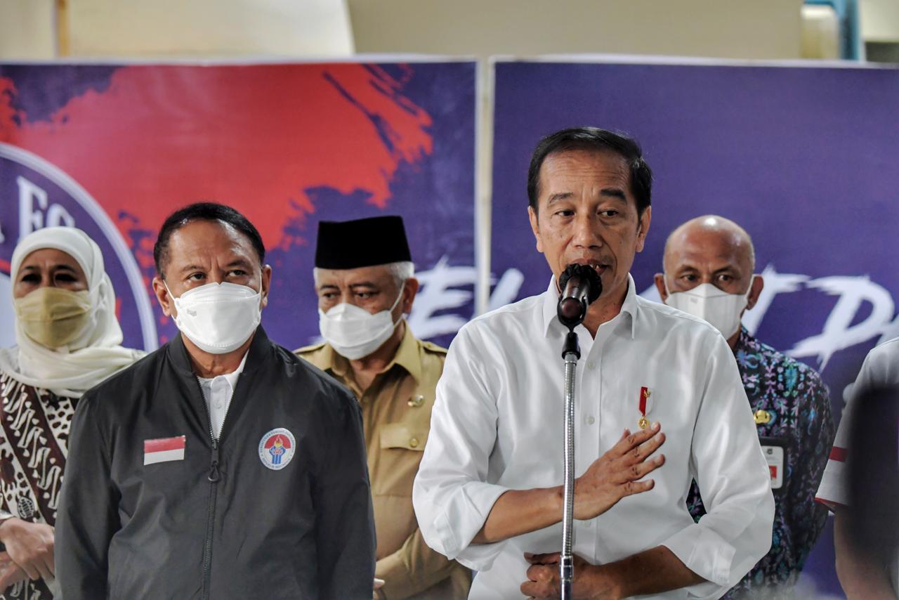 Usai Tinjau Stadion Kanjuruhan, Presiden Jokowi Minta Mulai Kelayakan Stadion Hingga Manajemen Pertandingan Dievaluasi Total