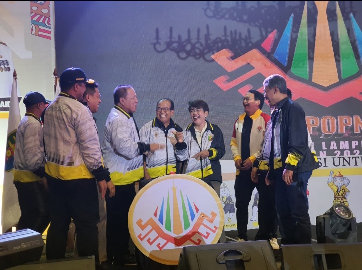 Dibuka Gubernur Lampung, Pra Popnas Zona II Diharapkan Sebagai Implentasi UU No.11 Tentang Keolahrgaan dan DBON untuk Cetak Atlet Nasional