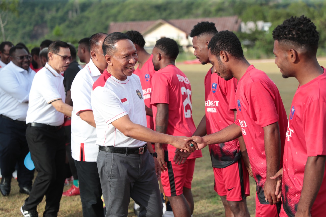 Miliki Fasilitas Luar Biasa Pasca PON, Menpora Amali Dukung Olahraga Papua Terus Bangkit