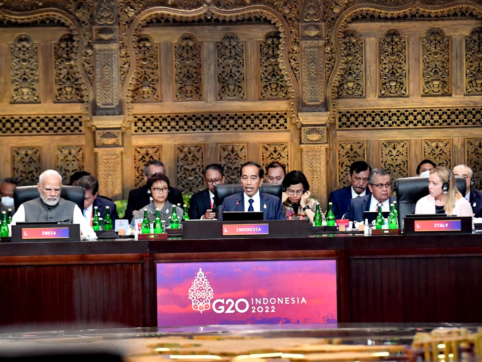 Buka KTT G20, Presiden Jokowi: G20 harus berhasil menghasilkan sesuatu yang konkret bagi dunia.