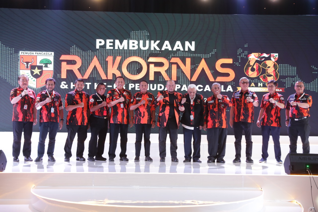 Menpora Amali Buka Rakornas Pemuda Pancasila 2022 di Jakarta